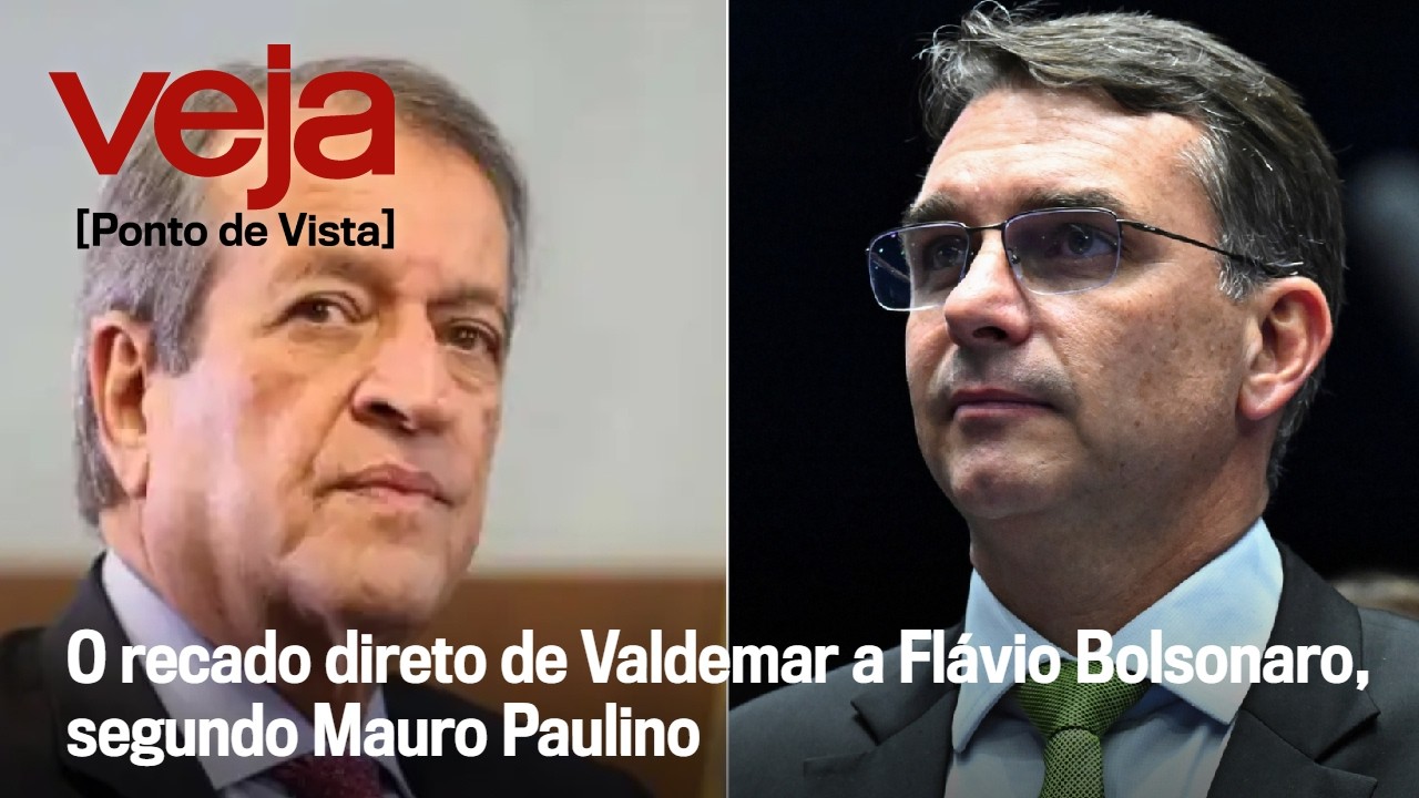 Valdemar cobra propostas e moderação de Flávio Bolsonaro