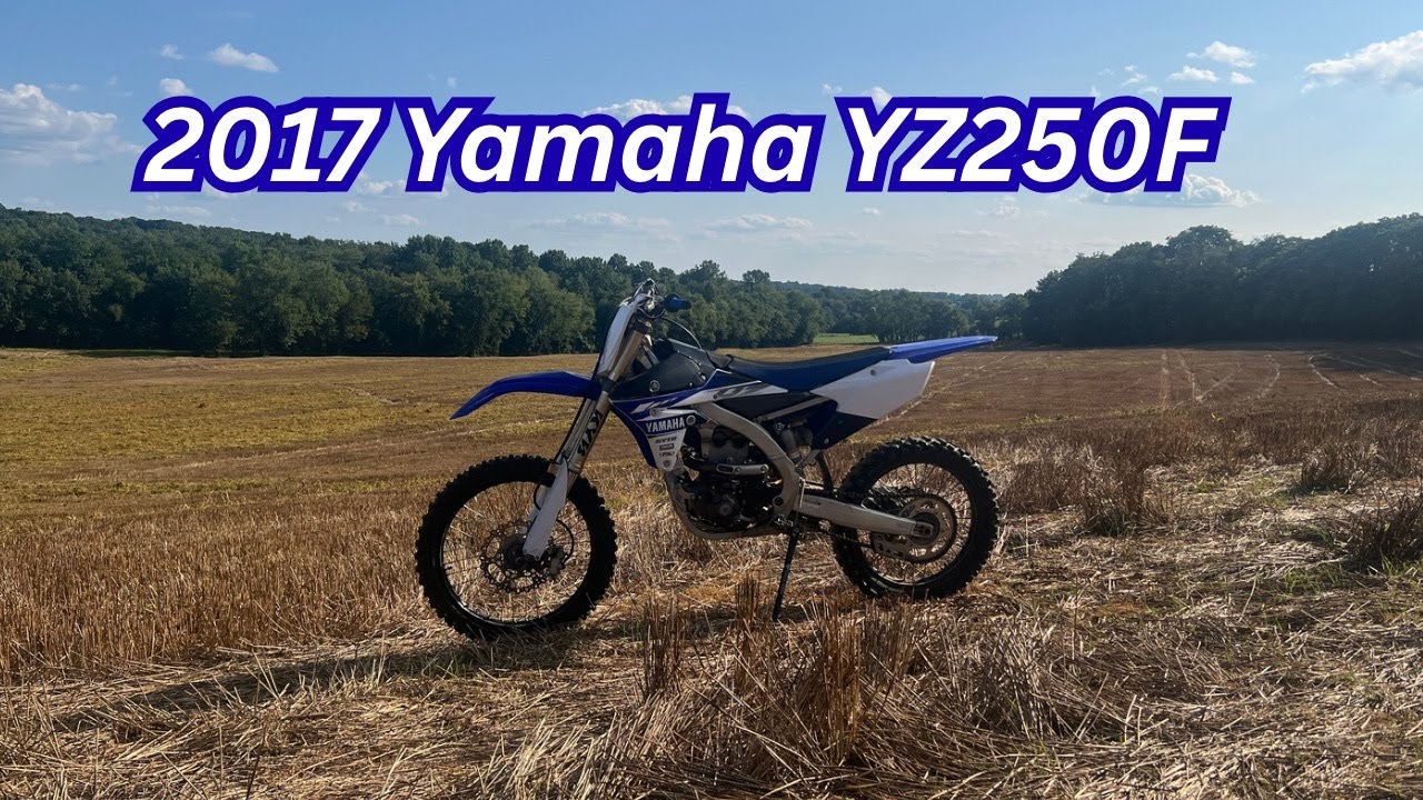 Yamaha YZ250F 2017 года (первая поездка)