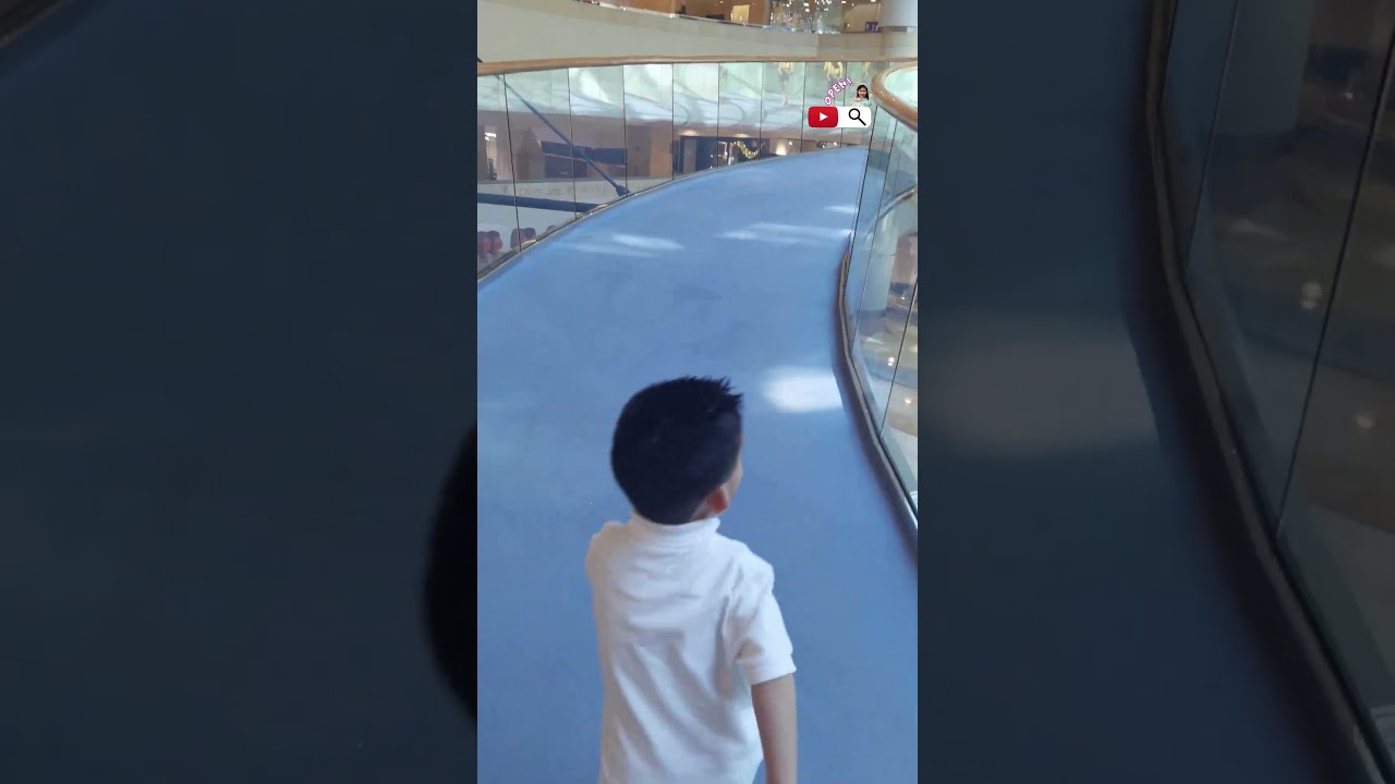 Running the Spiral Path Inside Wafi City Mall Dubai #dubairun #spiralstairs #dubaimall #wafimall