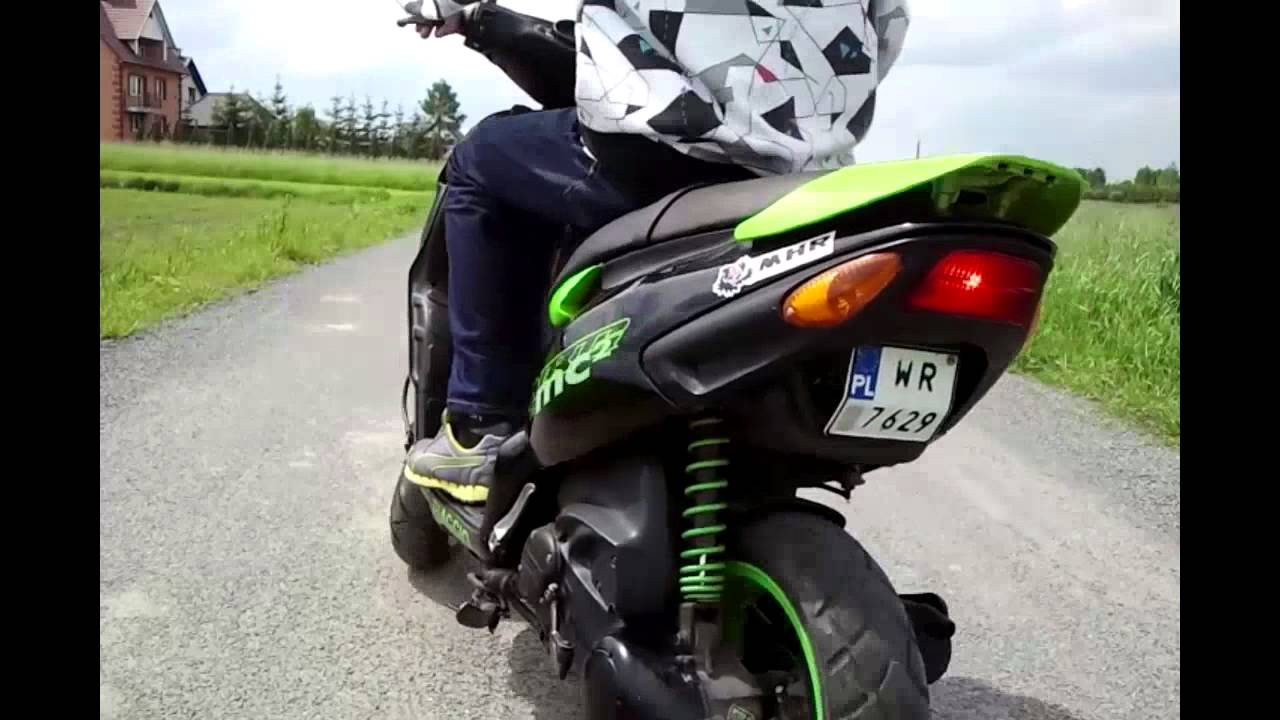 Prezentacja Piaggio nrg mc2 sport series.