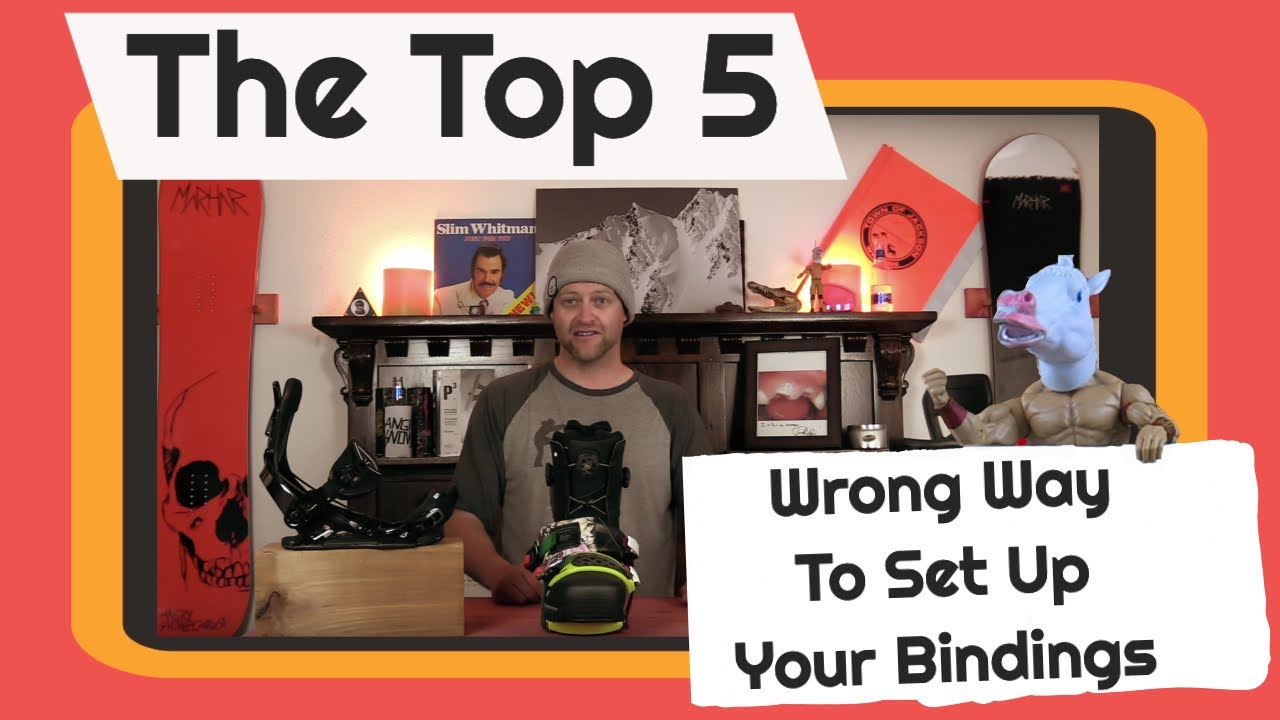 The Top 5 Wrong Ways To Set Up Your Bindings