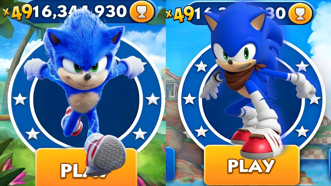 Sonic Dash - Sonic Dash VS Sonic Boom _ Movie Sonic vs All Bosses Zazz Eggman