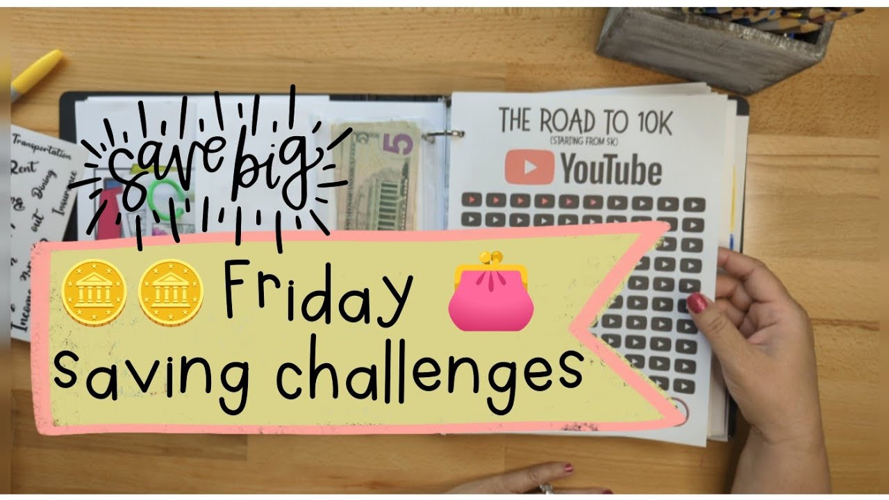 Friday Saving Challenges #friday #savewithme