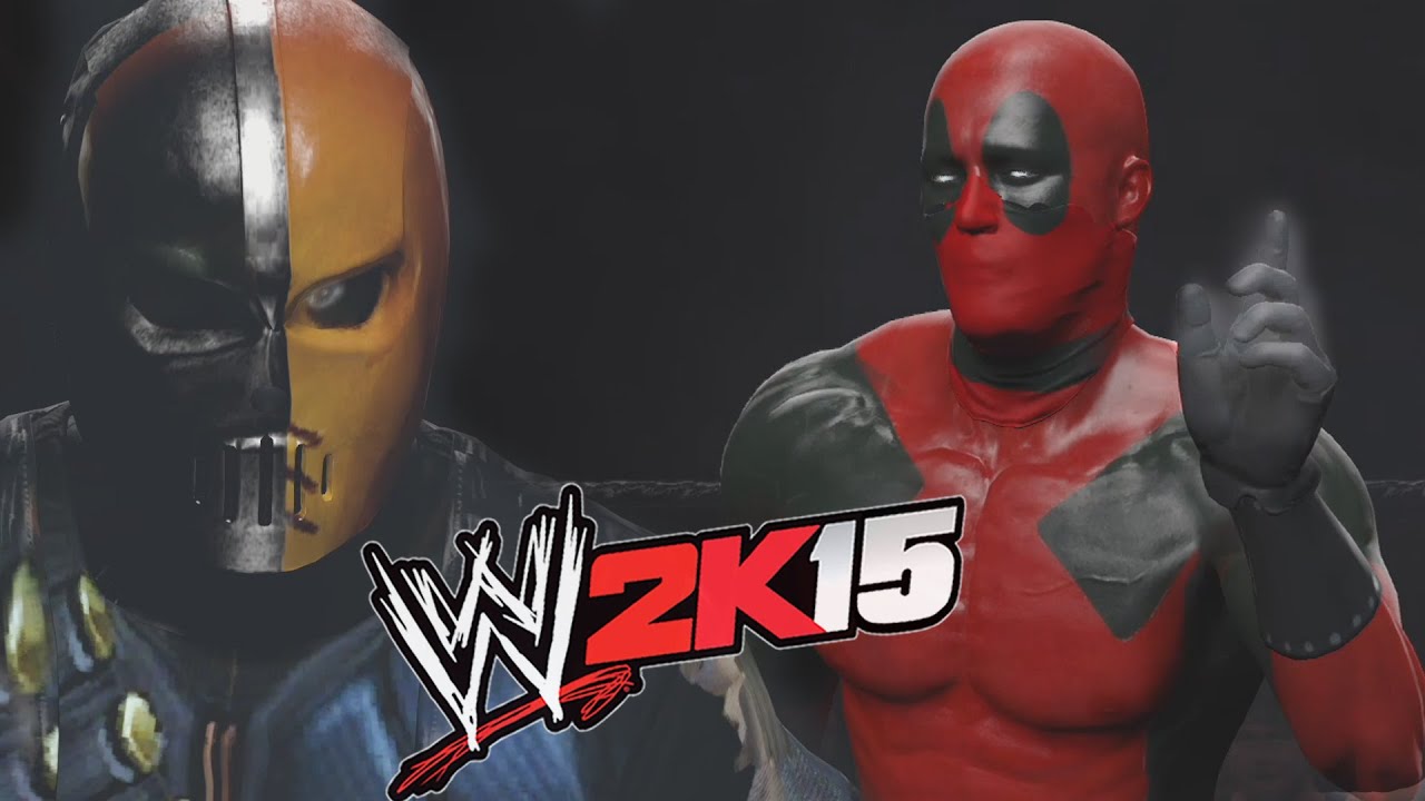 WWE 2K15 - DEADPOOL VS DEATHSTROKE - Hell In A CELL Match
