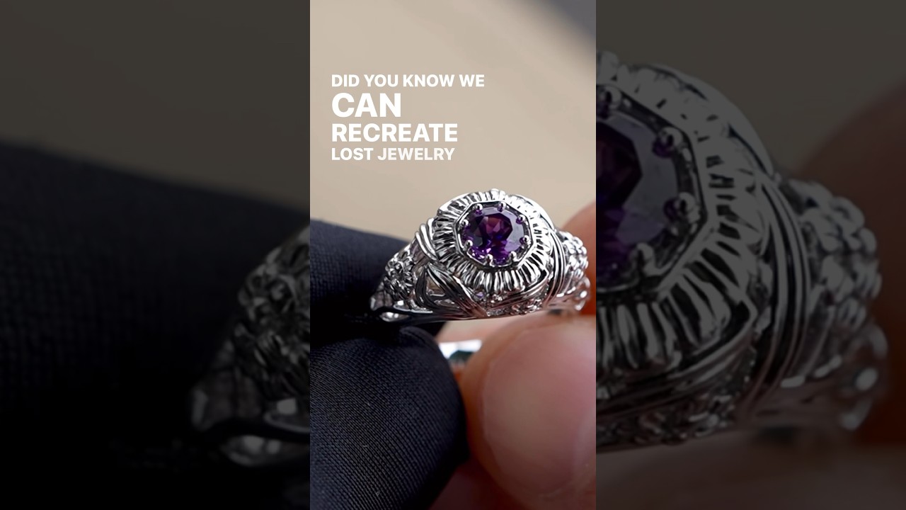 Recreating a Lost Diamond Ring from Photos | Custom Jewelry