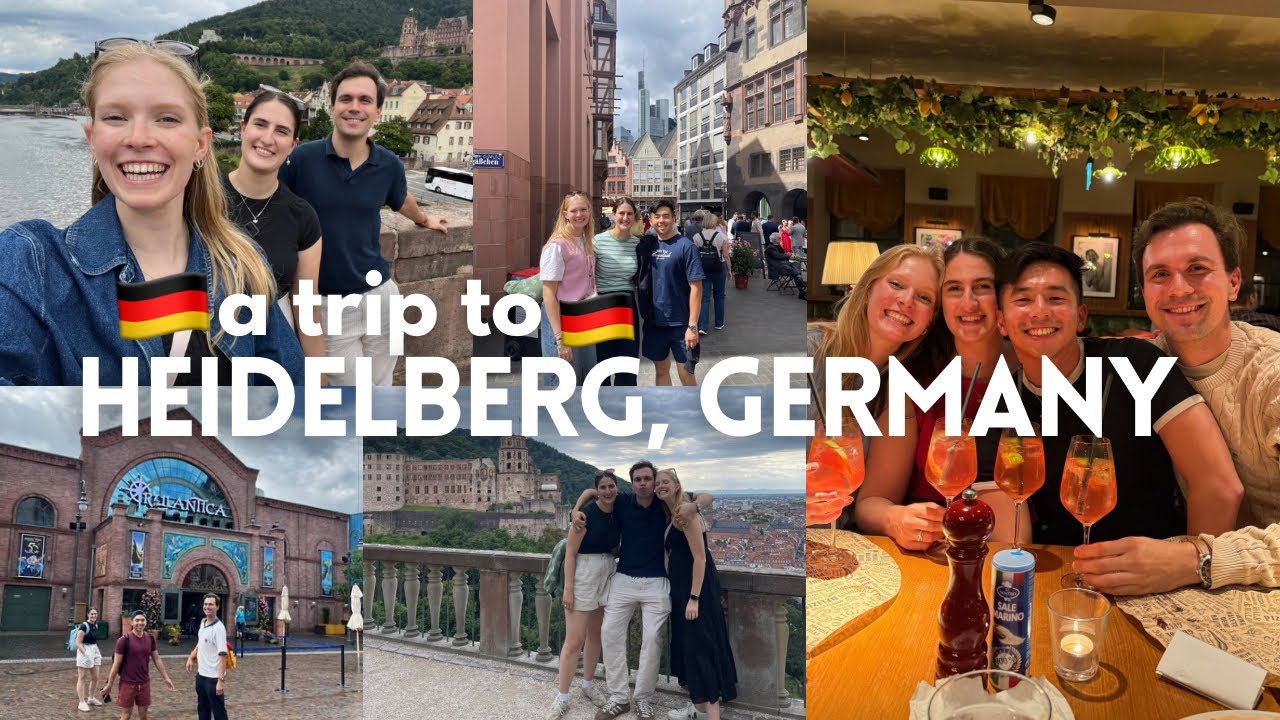 Catching up with uni friends in Heidelberg, Germany 🫶 #vlog
