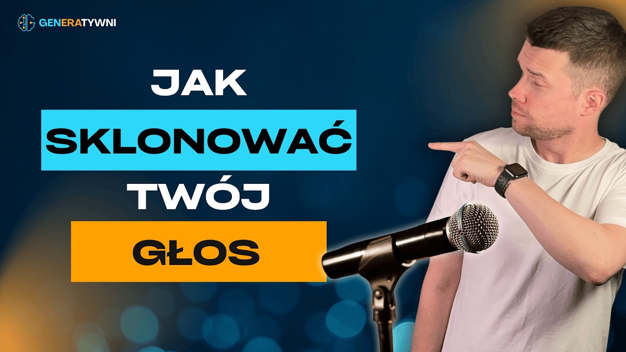 Klonowanie głosu z AI w 15 minut