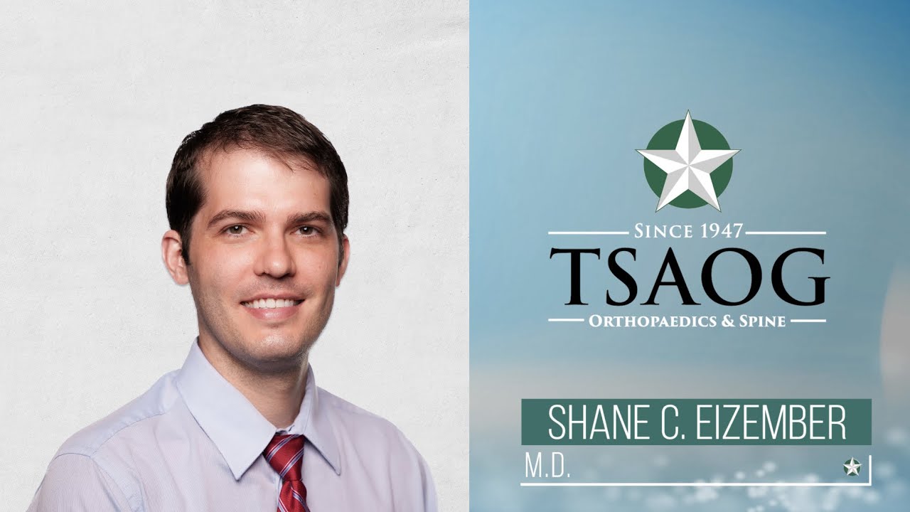Meet Shane C. Eizember, MD - Spine Surgeon
