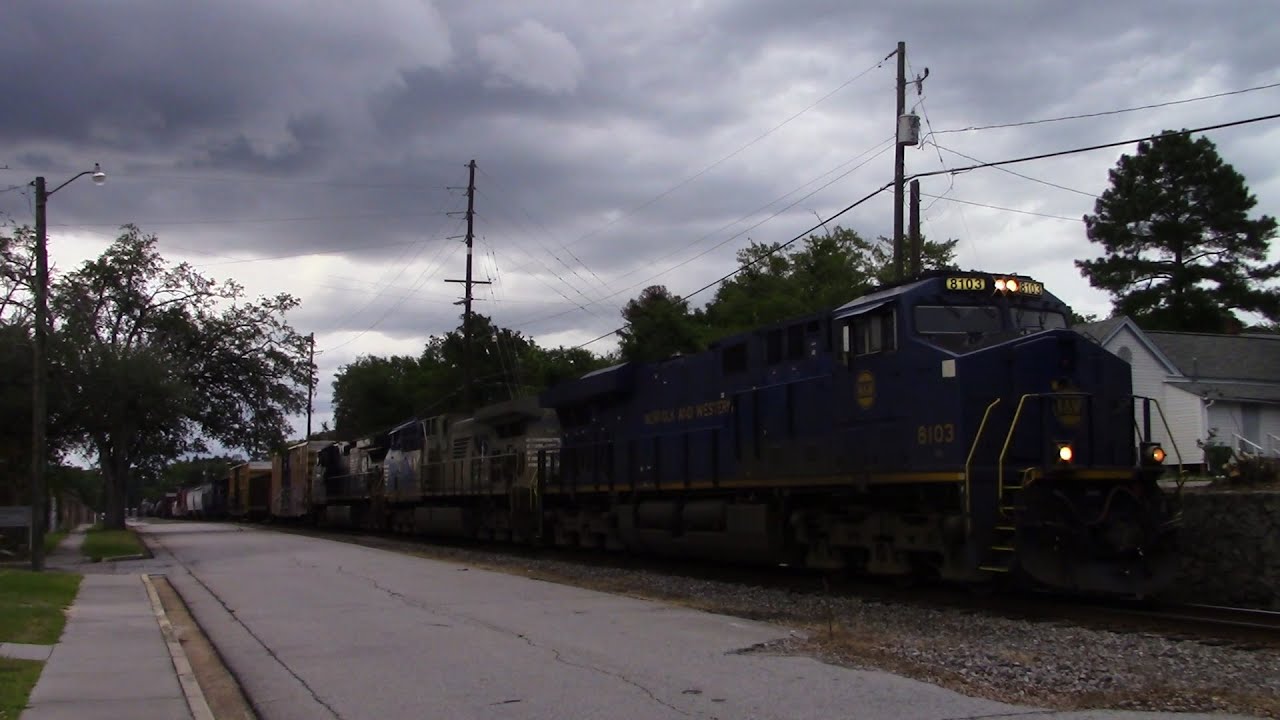 1080p60: Chasing NS 191 From Lexington, SC To Augusta, GA With NS #8103 & NS #4000! 7/24/2020