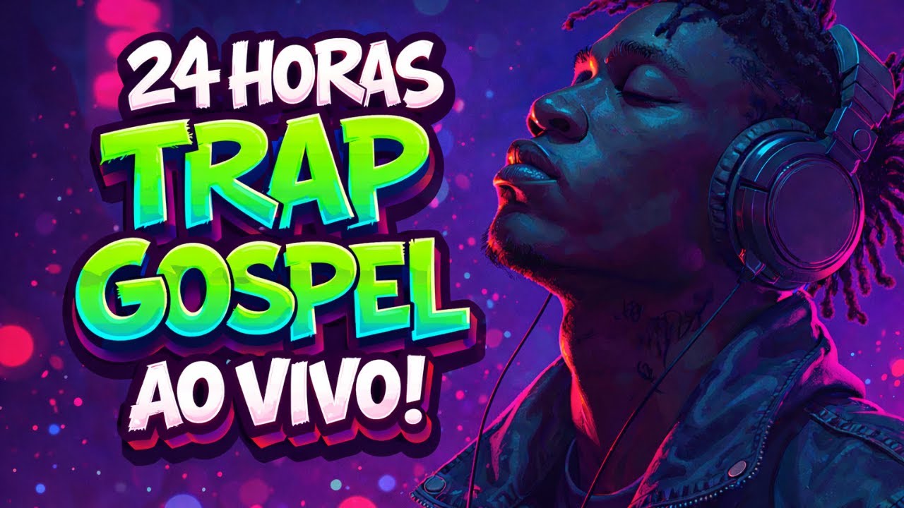 A MELHOR PLAYLIST DE TRAP GOSPEL NOTURNA 🌙 24H (R&aacute;dio HolyTrap 2026) - LAN&Ccedil;AMENTO VASO DE BARRO!