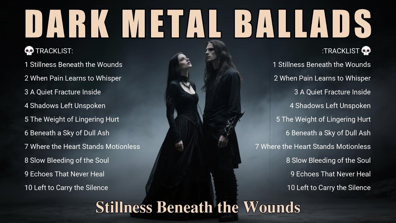 🔥 Dark Metal Ballads – Stillness Beneath the Wounds | Gothic Doom & Melancholic Descent