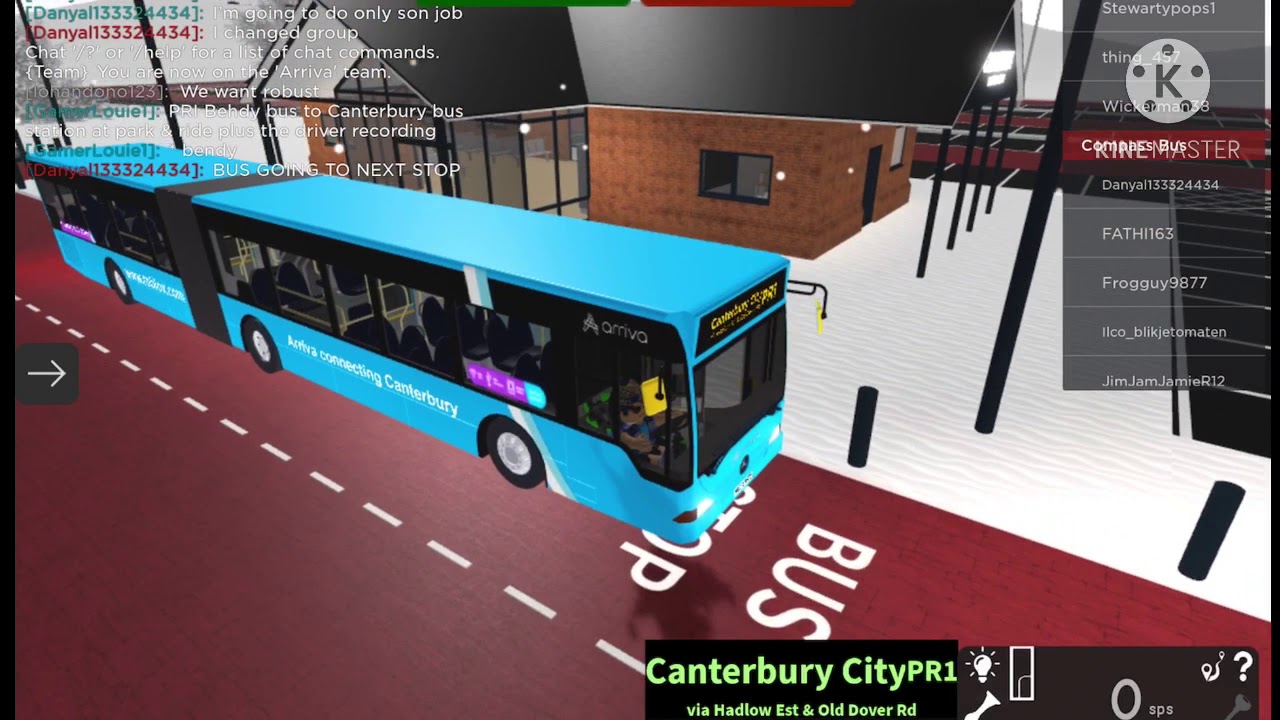 If my Brother Lohan Says The Word “OK” The Video Ends! CANTERBURY & DISTRICT BUS SIMULATOR | Roblox