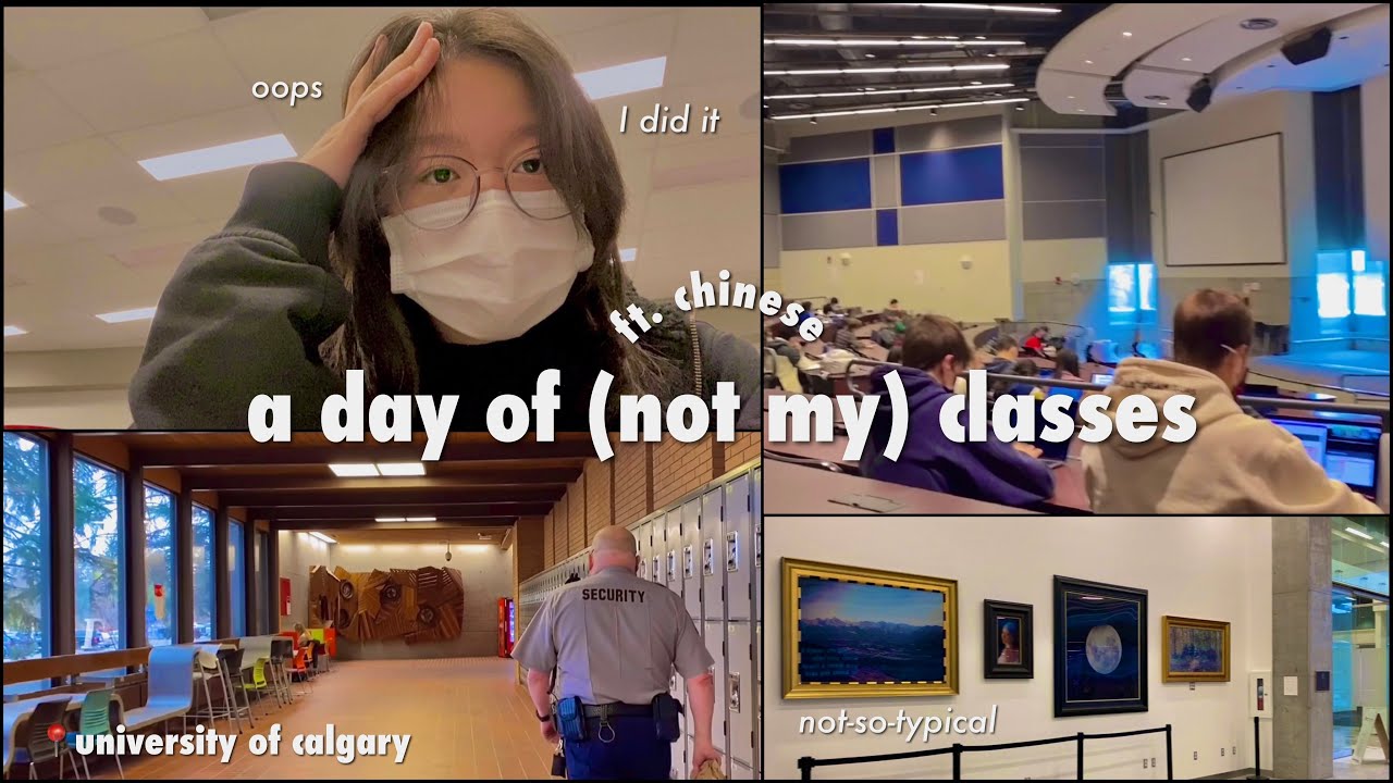 MỘT NGÀY ĐI HỌC *nhưng* KHÔNG PHẢI LỚP CỦA MÌNH ?! | DU HỌC CANADA | mngann