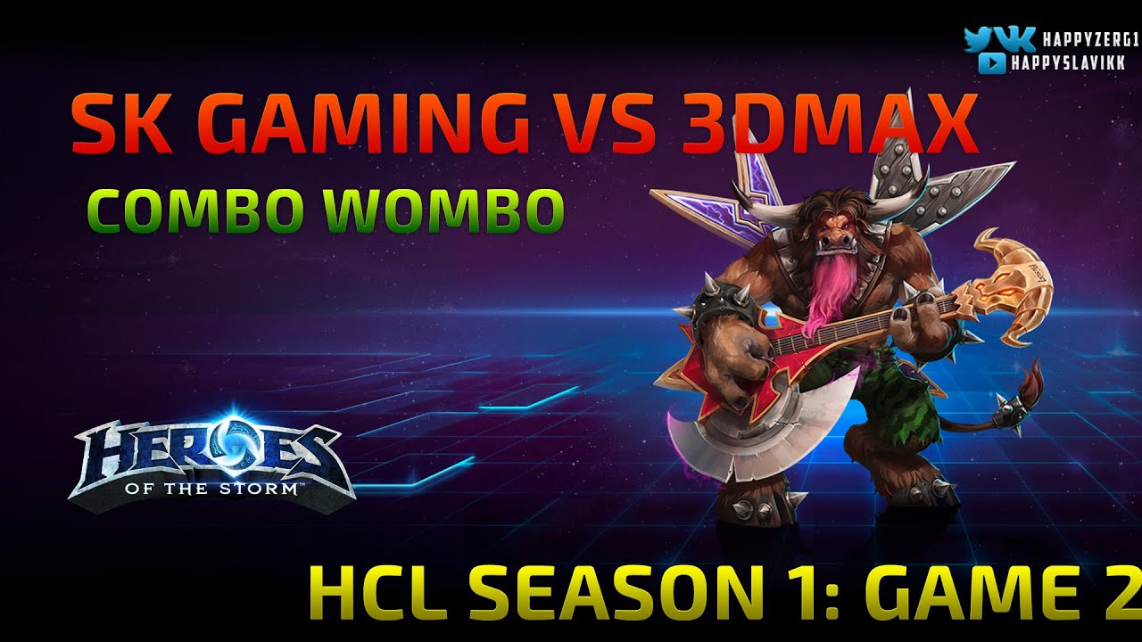 HCL: 3D.Max vs SK Gaming, game 2