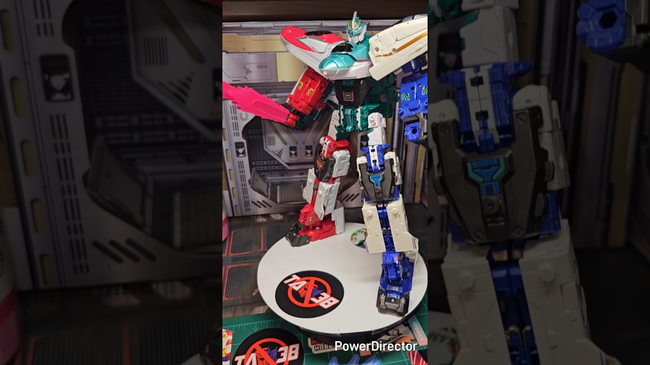 SHINKALION CHANGE THE WORLD SHINKALION SRG COMBINATION. #takaratomy #shinkalionchangetheworld