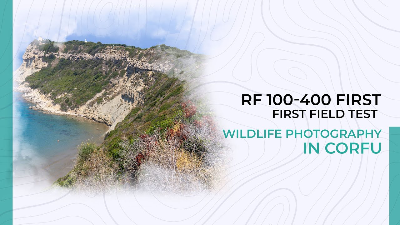 RF 100-400 First Field Test - Wildlife Photography in Corfu