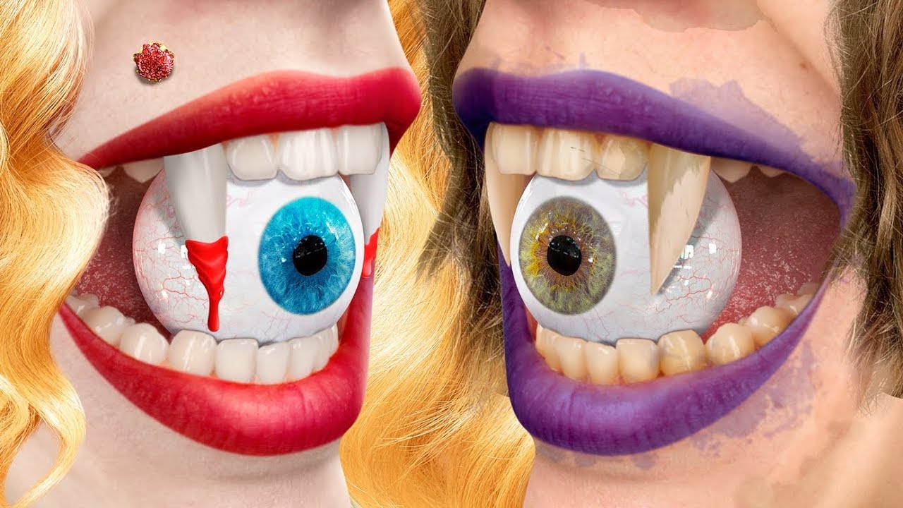 Vom Nerd-Vampir zur Sch&ouml;nheit / Extremes MakeOver mit Gadgets von Tik Tok