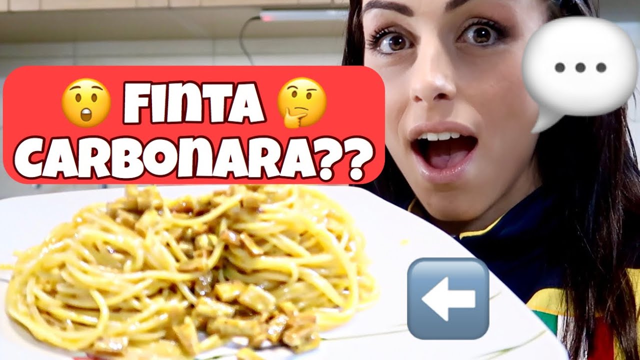 HO PROVATO LA *FINTA CARBONARA* | HOMEVLOG