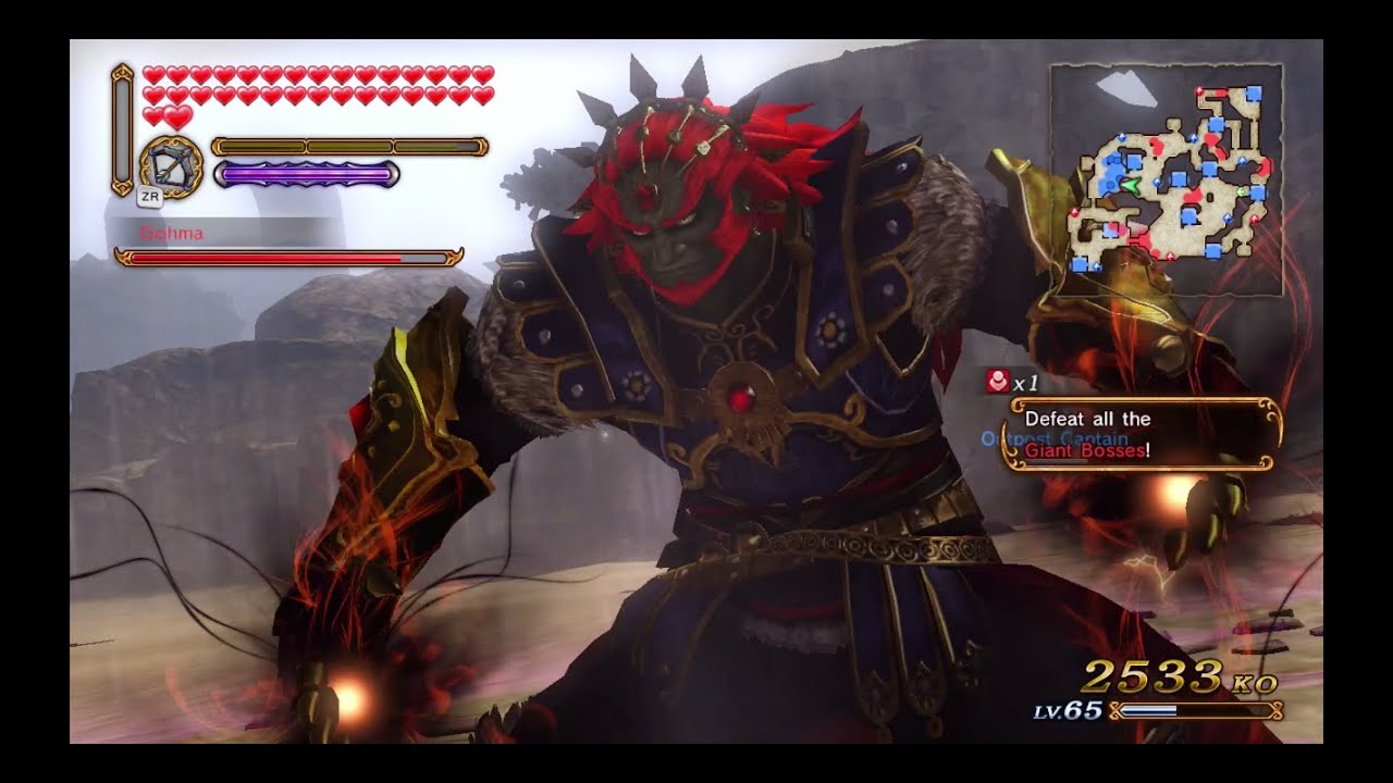 Hyrule Warriors - The Demon King Ganondorf Gameplay - Gerudo Desert (Hard Mode)