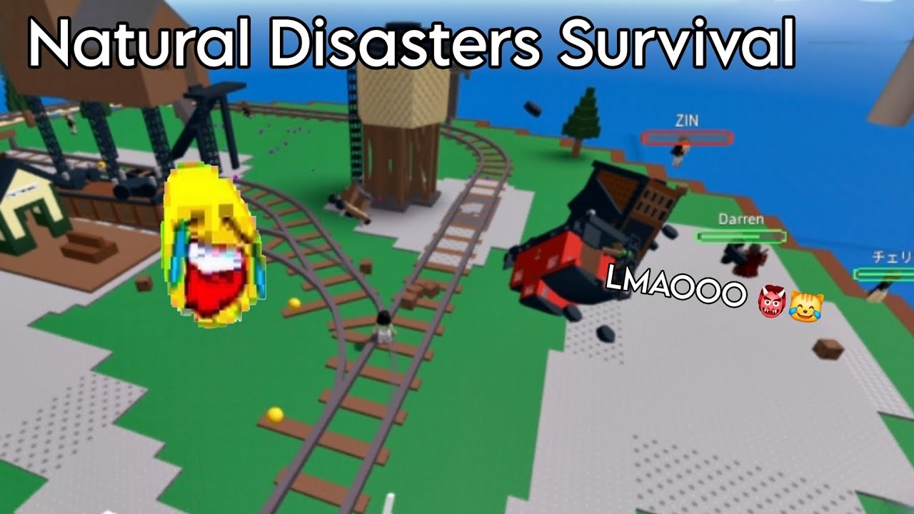 THE SERVER IS IN PURE CHAOS, I BARELY SURVIVED!!! | NATURAL DISASTERS SURVIVAL ROBLOX
