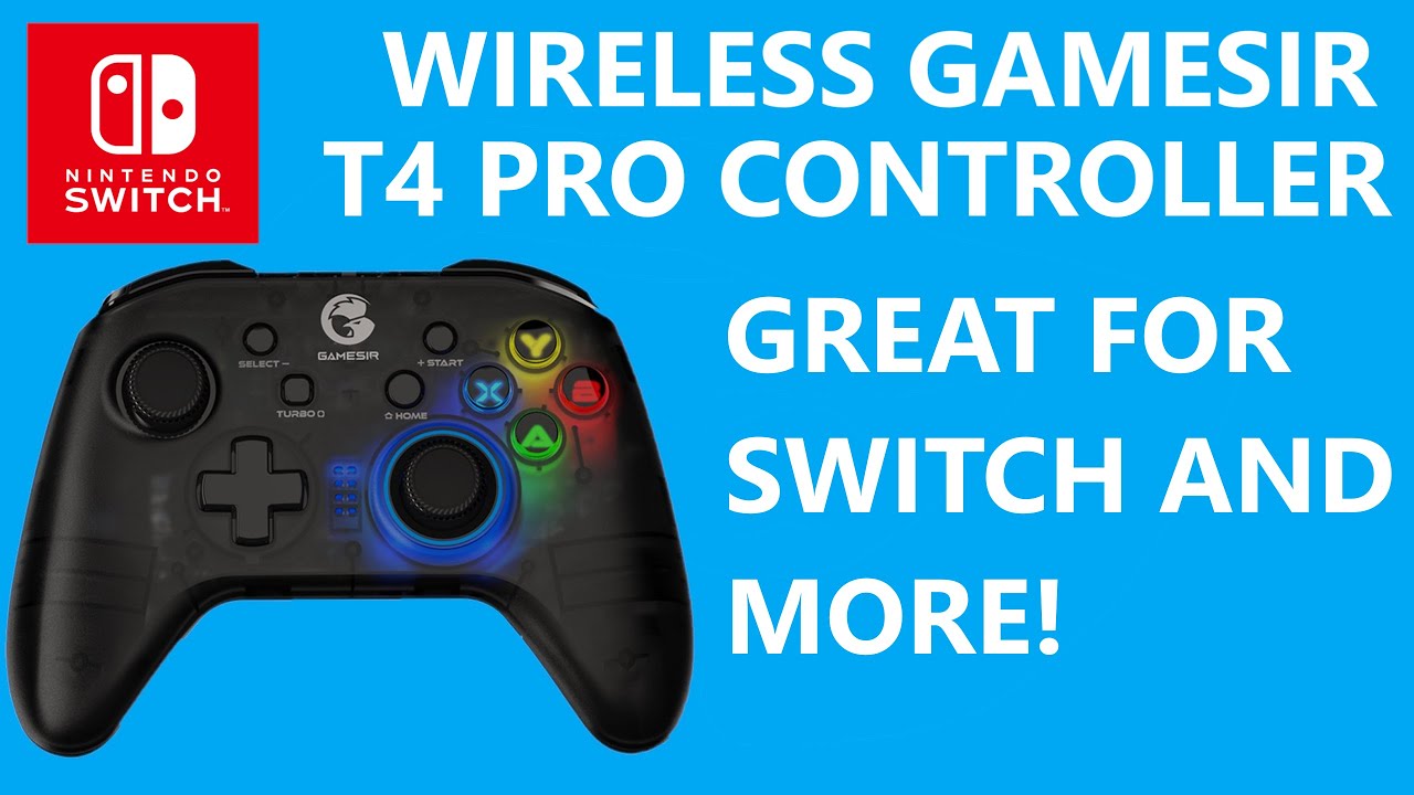 GameSir T4 Pro Wireless Controller Review vs Nintendo Switch Pro Controller
