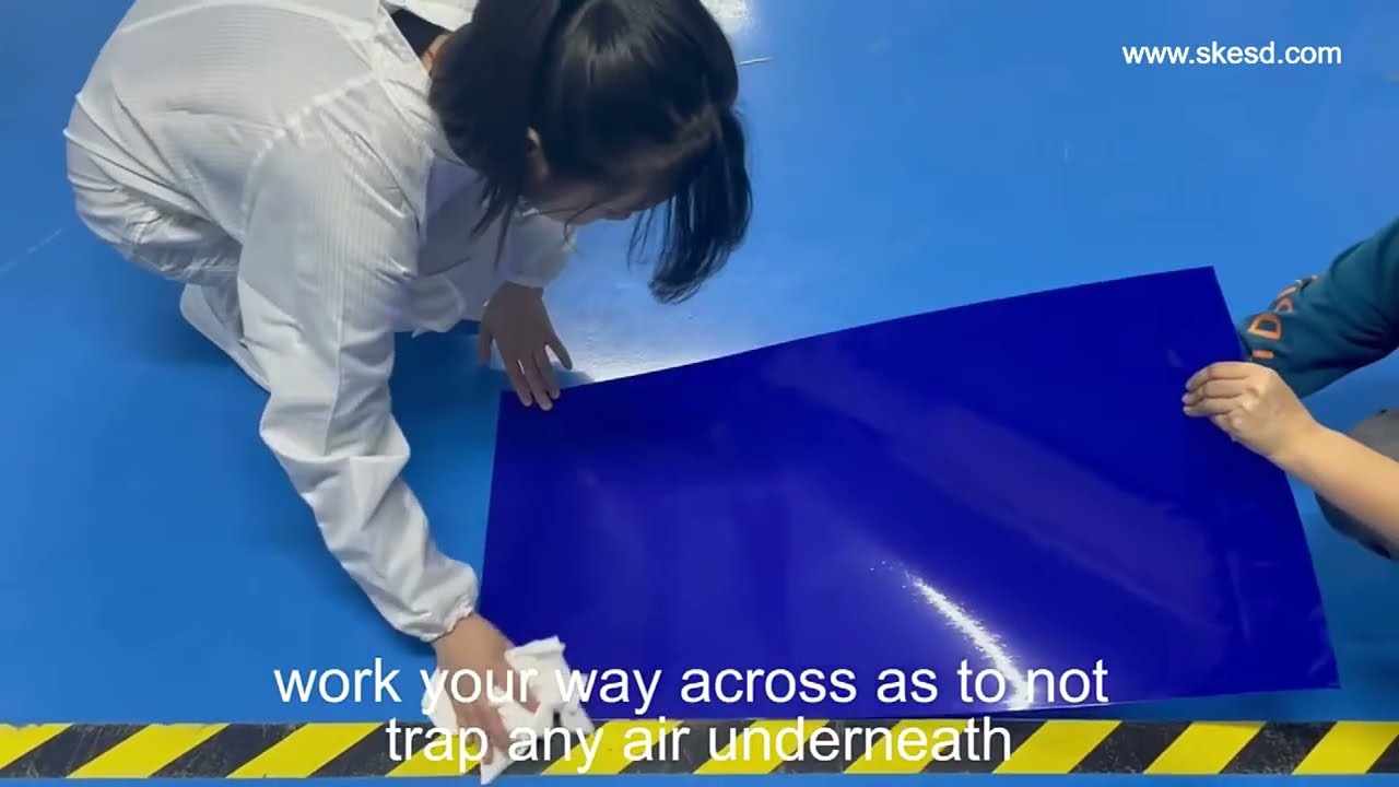 Sticky Mats - Cleanroom sticky mats user guide