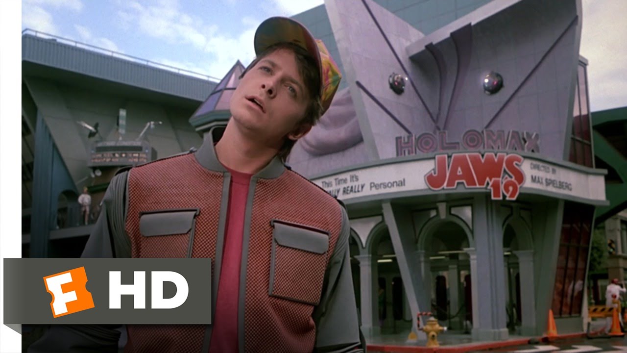 Back to the Future Part 2 (2/12) Movie CLIP - Hill Valley, 2015 (1989) HD