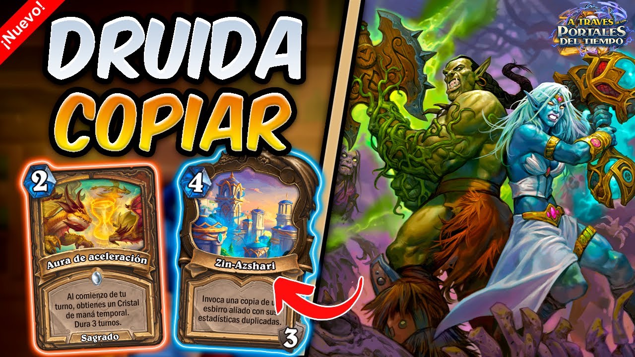 Un GRAN PODER que ACABA PARTIDAS de MUCHAS FORMAS !!│DRUIDA COPIAR BUHOLONIO│PORTALES DEL TIEMPO
