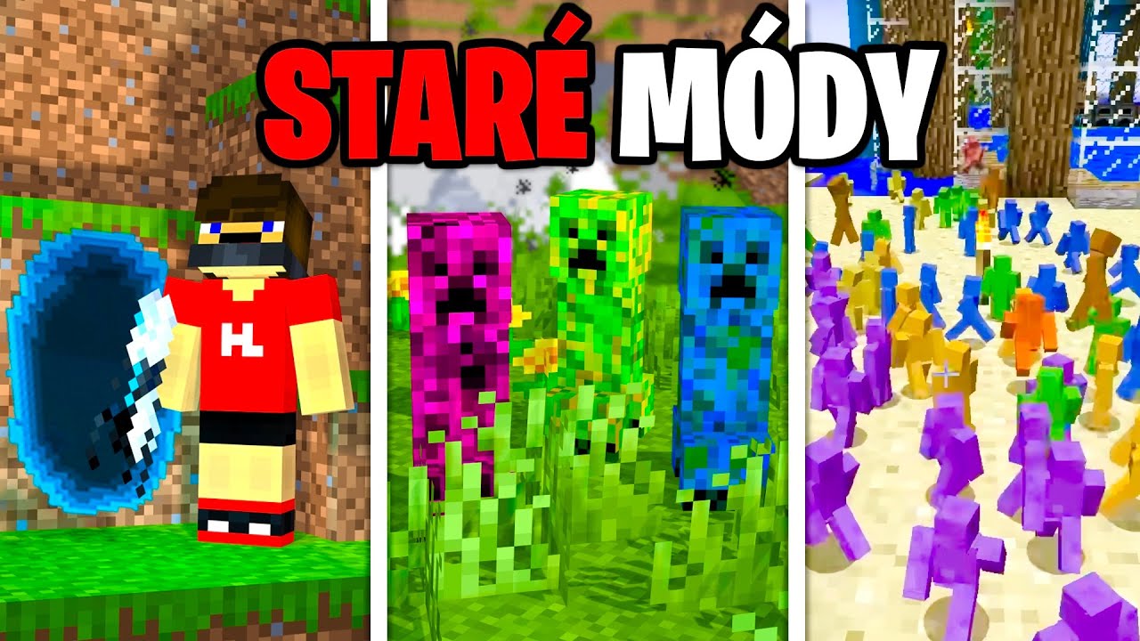 ZAPOMENUTÉ Minecraft Módy