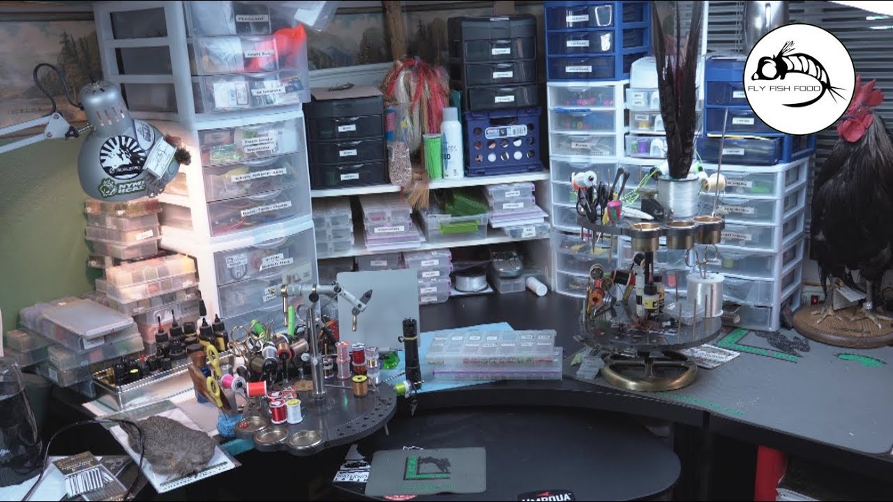 Fly Tying Desk Tour - 2019