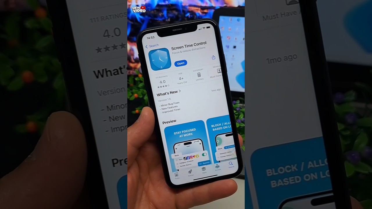 iPhone хак:🤫Скрий всяко приложение!😱 #screentimecontrol #screen #time #control #ios #телефон #viral