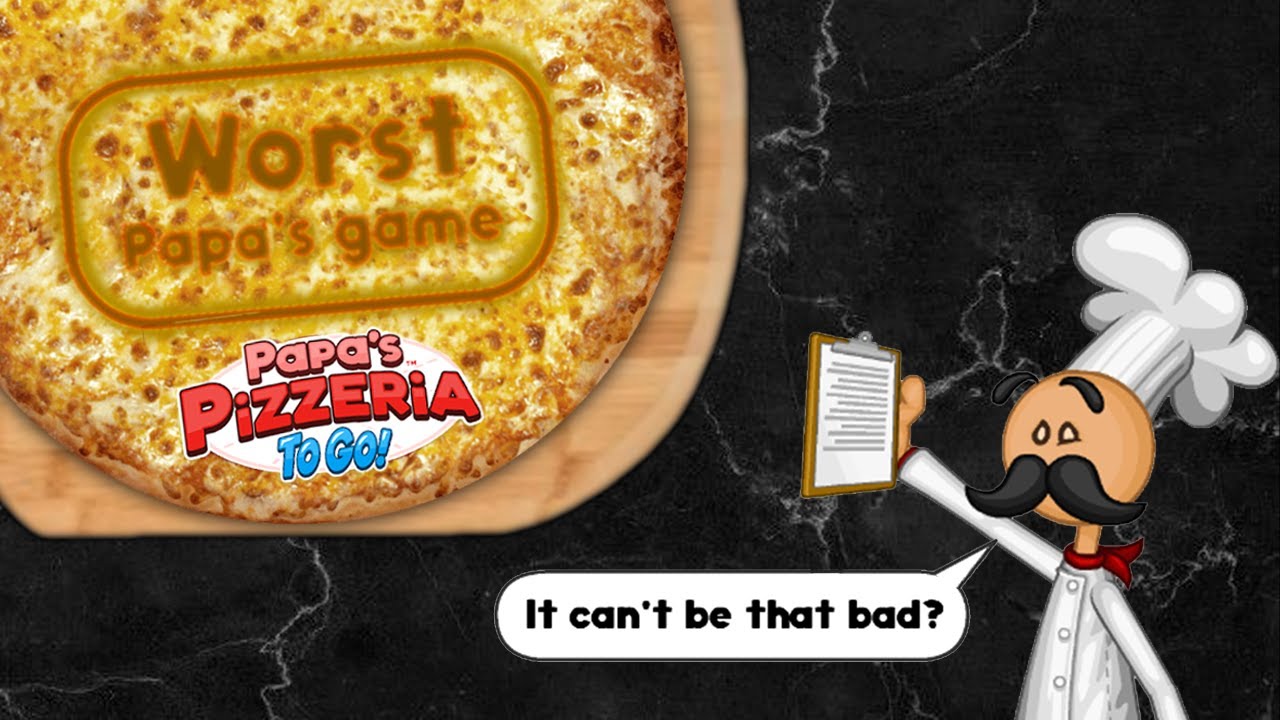 Playing the Worst Papa's Gameria