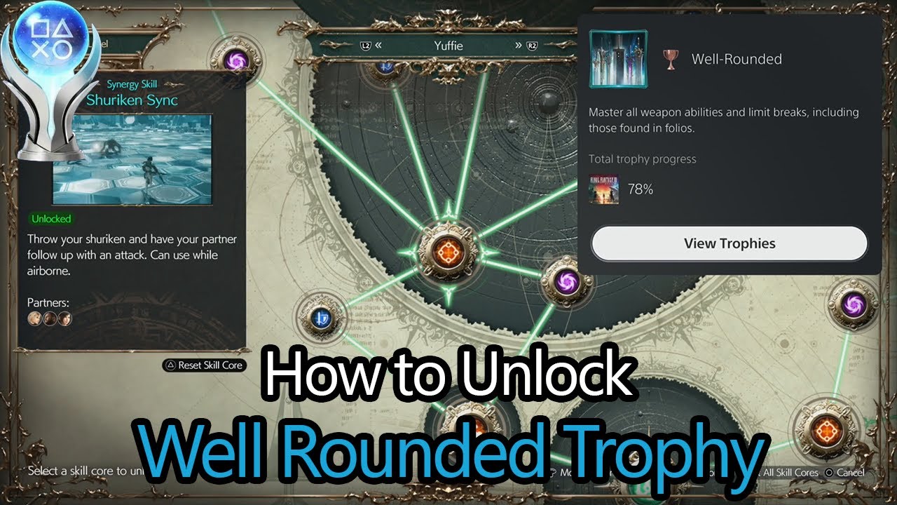 Well Rounded Trophy Guide - Final Fantasy 7 Rebirth