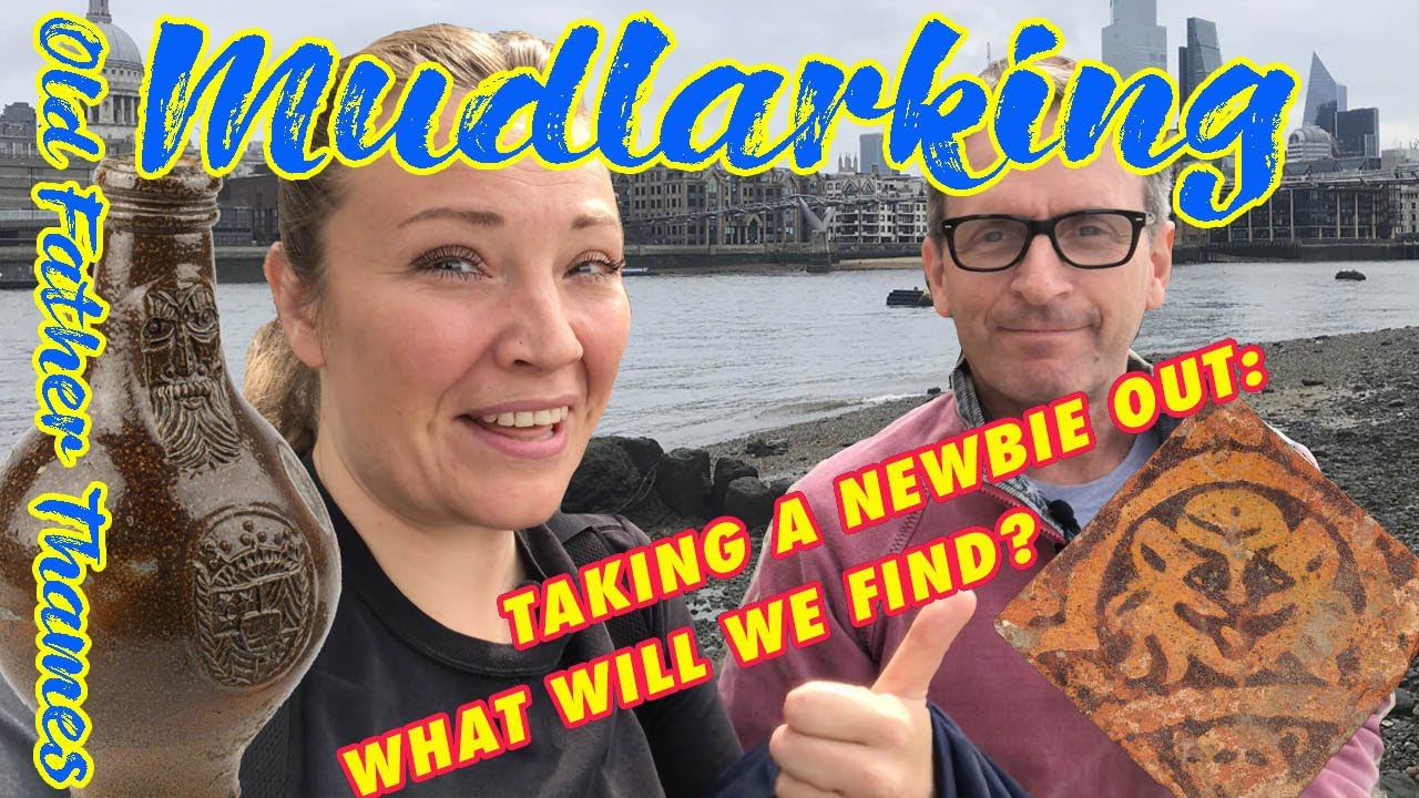 Mudlarking with a Black Cab Driver - How to Mudlark for Beginners with OFT and Mark Monroe
