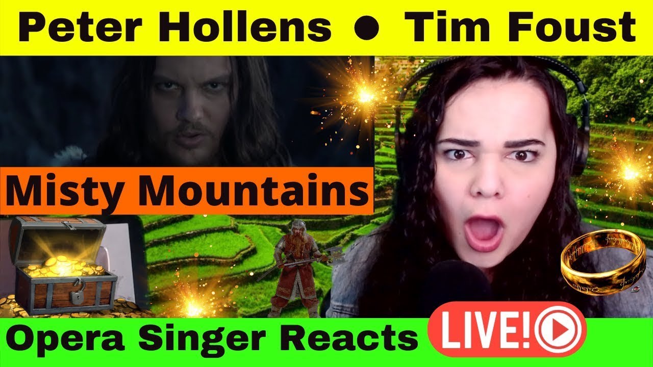 Opera Singer Reacts to Peter Hollens feat. Tim Foust - Misty Mountains - Ready for Halloween? 👻🦇🎃