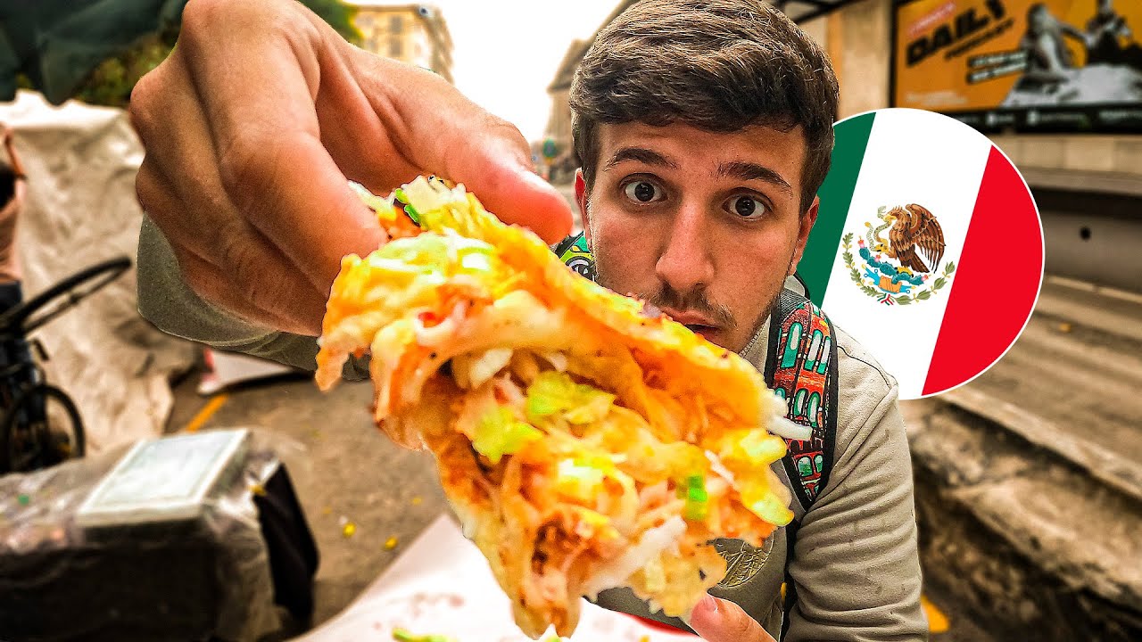 Probando COMIDA CALLEJERA en MÉXICO