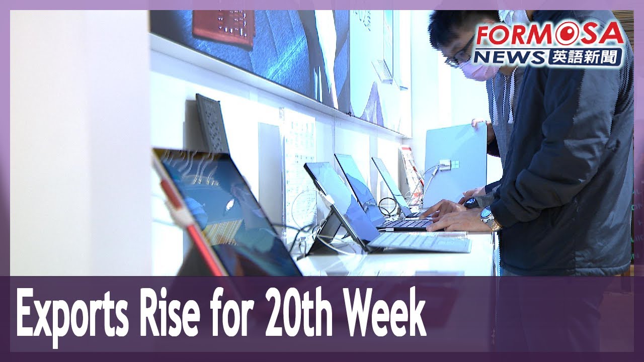 Taiwan export orders rise for 20th straight month