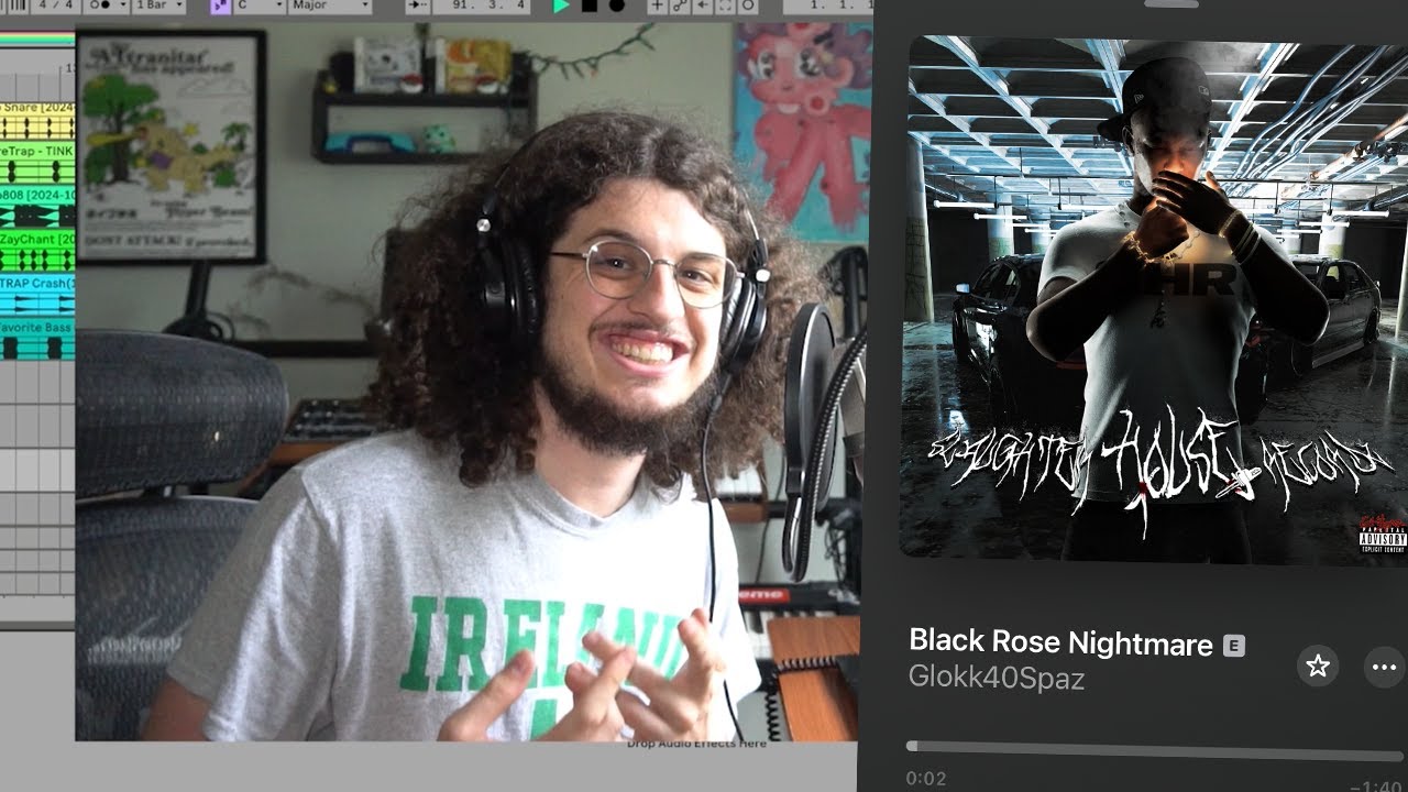 Behind The Beat: Glokk40Spaz - Black Rose Nightmere