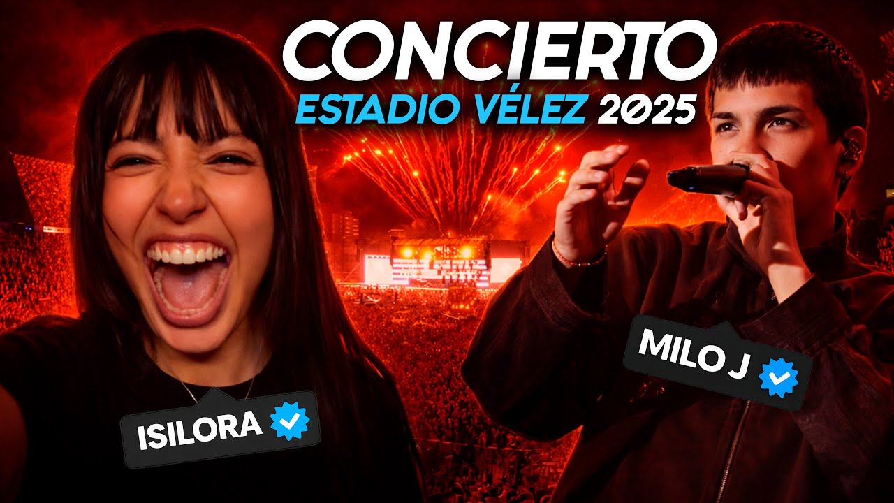 ASÍ SE VIVIÓ EL CONCIERTO DE MILOJ en VÉLEZ | ARGENTINA 🇦🇷