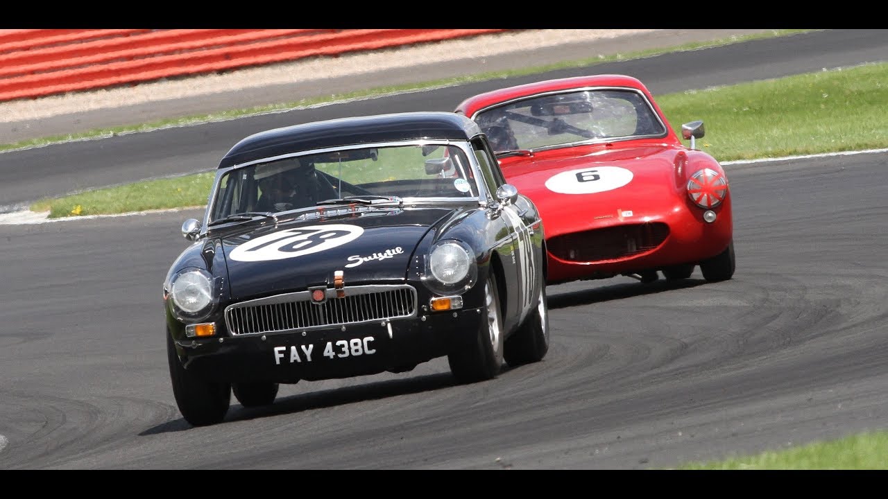 Equipe GTS and Pre'63 Race Two MG Live Silverstone 3rd June 2018 MGB Racing