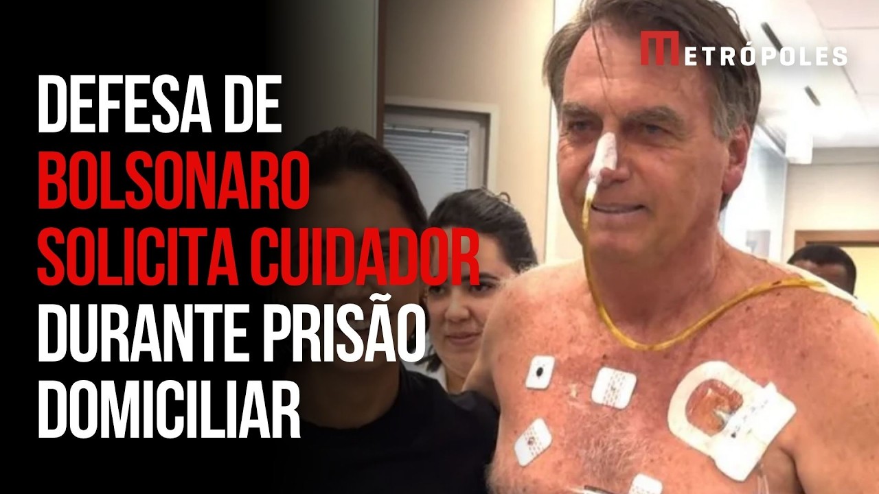 Bolsonaro pede ao STF que irm&atilde;o de Michelle possa ser seu cuidador