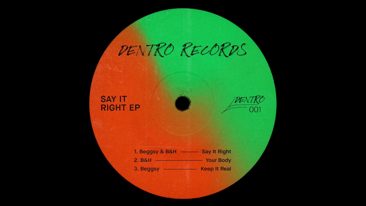 BEGGSY & B&H - Say It Right (DENTRO 001)
