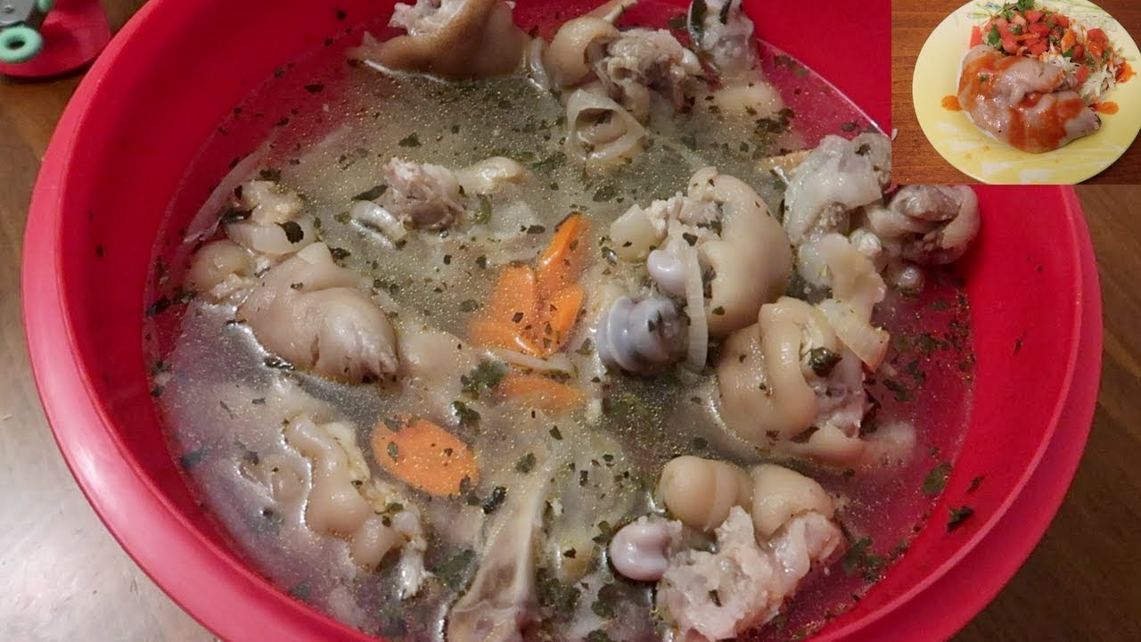 Patas de Puerco en Vinagre Riquisimas