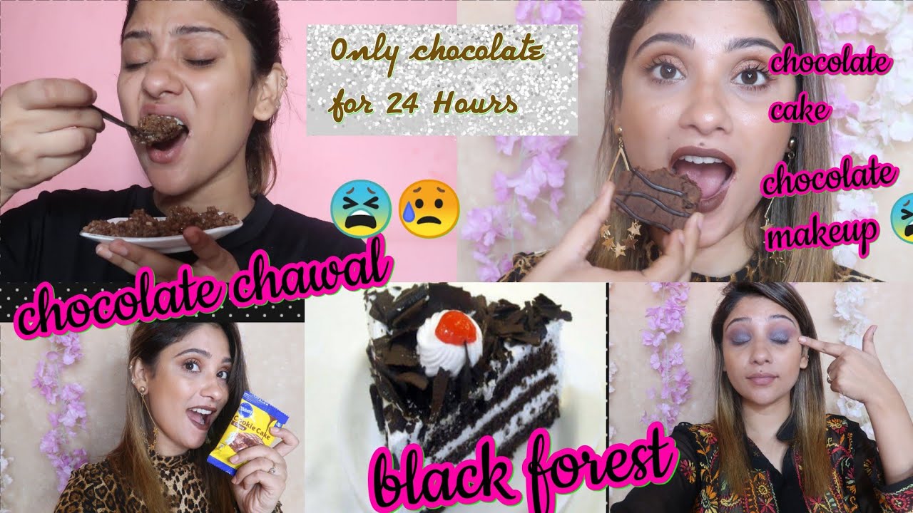 I only Ate chocolate 😭 For 24 Hours . || heart break ???😫