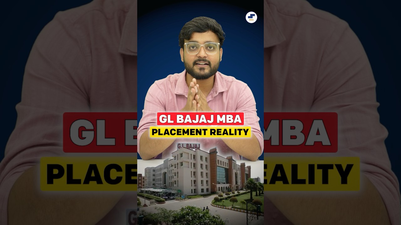 GL Bajaj MBA Placements 2025🔥GL Bajaj MBA worth it? MBA Placements Reality Explained! #mba