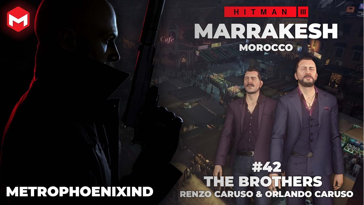 The Brothers | Renzo Caruso | Orlando Caruso | Elusive Target |  HITMAN&trade; 3 Peacock Server