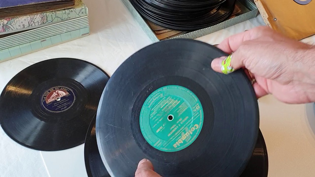 Diferencia entre discos de gramófono de corte vertical, lateral, acústicos y eléctricos