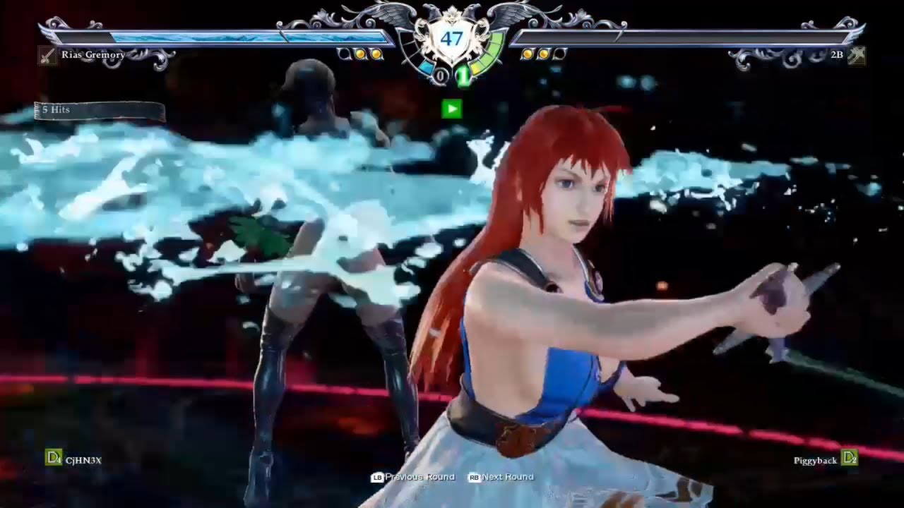 SOULCALIBUR VI [PC] - Rias Gremory vs 2B