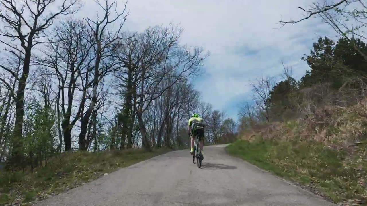 Cycling Cippo Monte Carpegna | Passo Marco Pantani | kompletter Anstieg | Riccione 2025