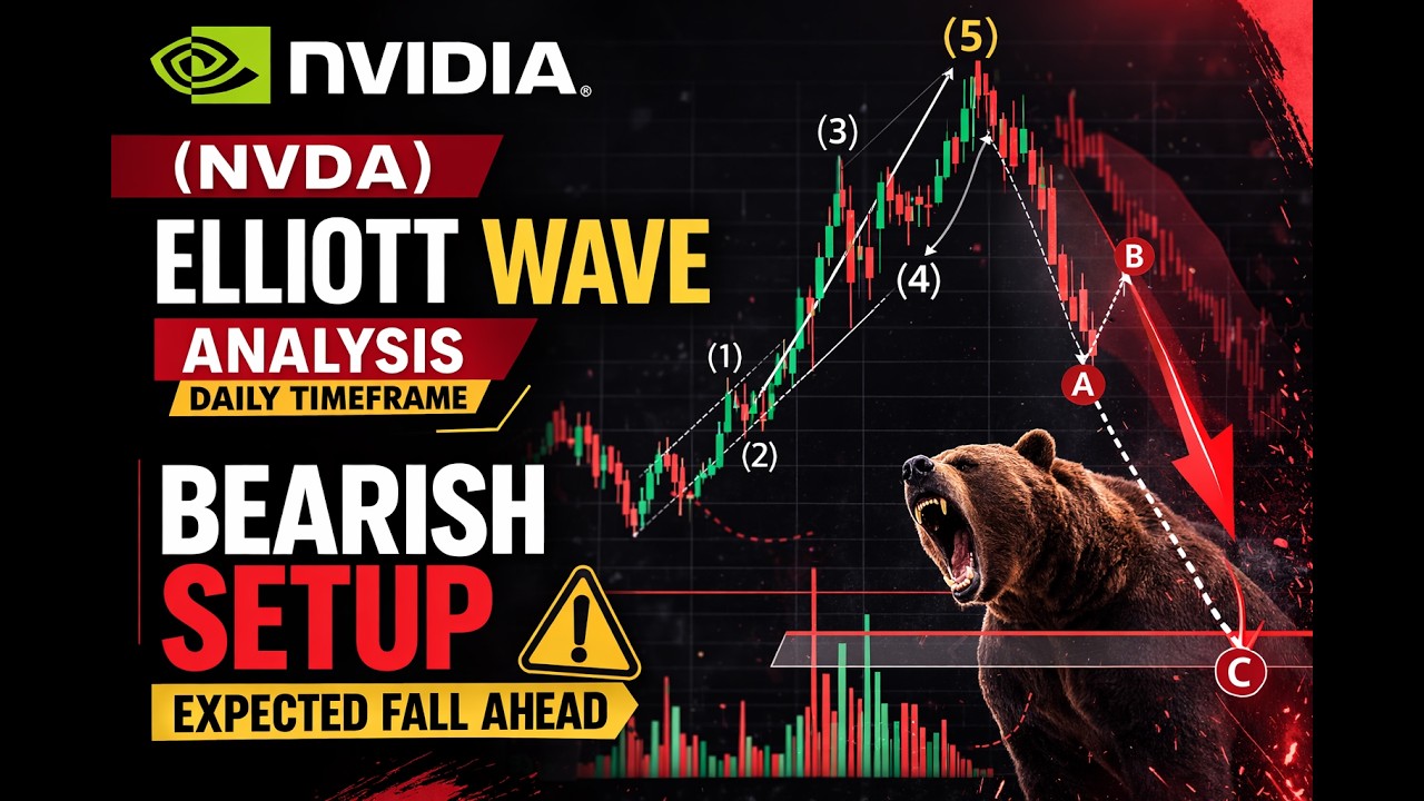 NVIDIA (NVDA) Elliott Wave Analysis | Bearish Setup on Daily Chart